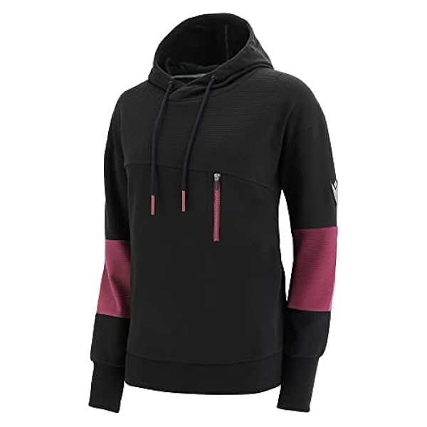 Macron Sudadera elástica de Mujer Athleisure Adua Light